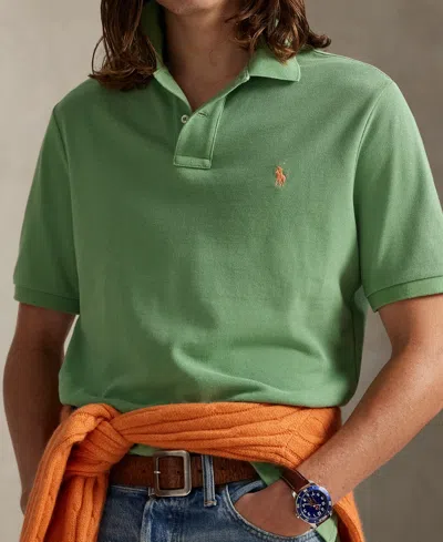 Polo Ralph Lauren The Iconic Mesh Polo Shirt In Green