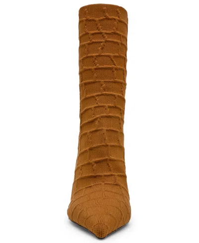 Steve Madden Women's Midnite Pointed-toe Stiletto Dress Booties In Multi