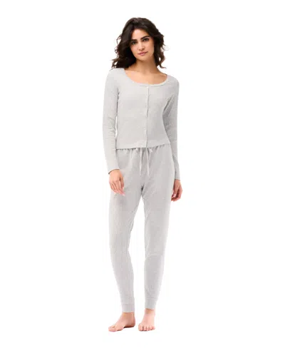 Gap Women's Mid Rise Joggers In Gray