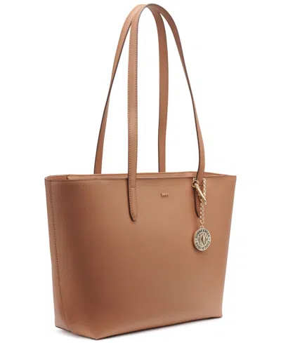 Dkny Bryant Medium Zippered Tote Bag In Pink