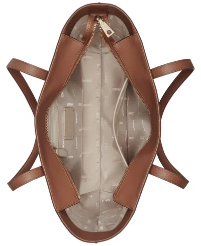 Dkny Bryant Medium Zippered Tote Bag In Pink