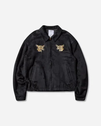 Visvim Men S Norad Blouson (silk) In Black