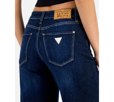 Guess Women's Sexy Palazzo Wide Leg Jeans In Blue