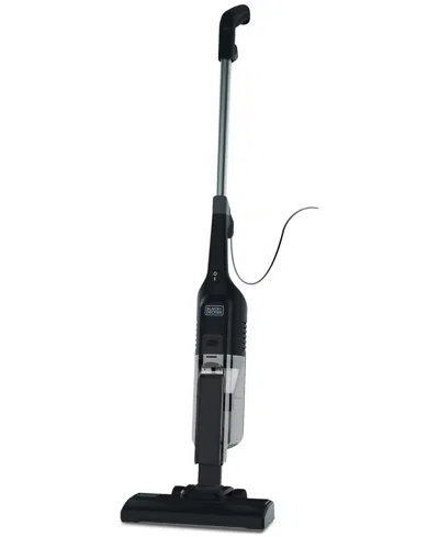 Black & Decker Powerseries Flip 3-in-1 Corded Stick Vacuum In Black