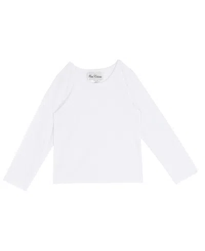 Rare Editions Girls 2t-6x 2-piece Long Sleeves Top And Plaid Jumper Set In Red