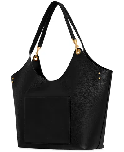 Rebecca Minkoff Extra Large Leather Tote Bag In Black