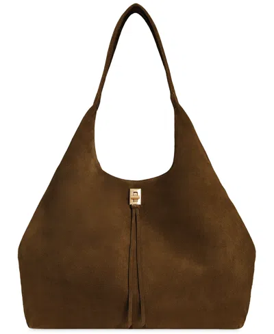 Rebecca Minkoff Darren Signature Carryall Handbag In Brown