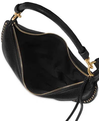 Rebecca Minkoff Darren Small Crescent Crossbody Bag In Black