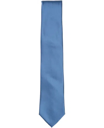 Perry Ellis Men's  Satin Solid Tie In Blue