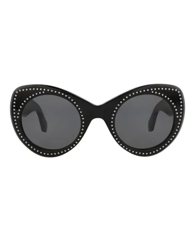Alaïa Cat Eye-frame Recycled Acetate Sunglasses In Black
