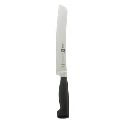 Zwilling Four Star 9-inch Z15 Country Bread Knife In Black