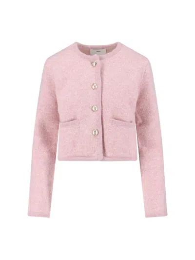 Dunst Alpaca-blend Cardigan - Pink In Pink