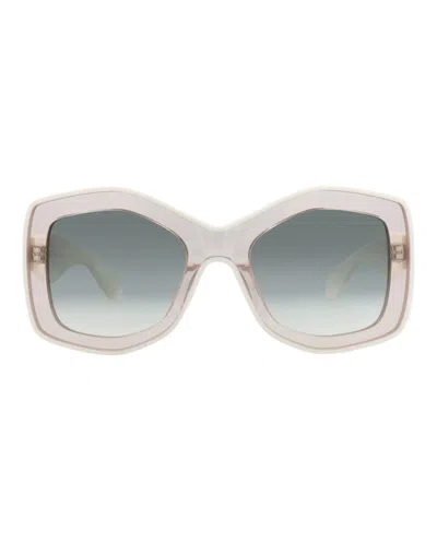 Alaïa Square-frame Recycled Acetate Sunglasses In Multi