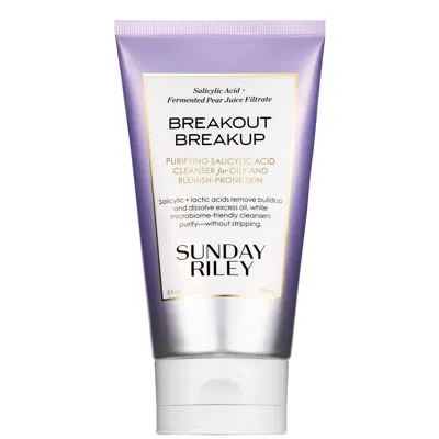 Sunday Riley Breakout Breakup Purifying Salicylic Acid Cleanser 5 Oz.