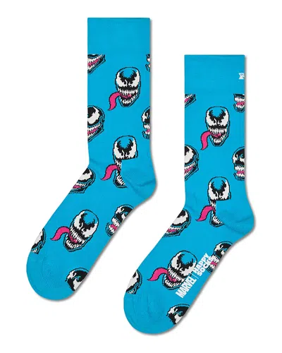 Happy Socks Marvel Venom Socks In Blue