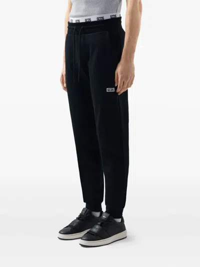 Gcds Drawstring-waist Pants In Black