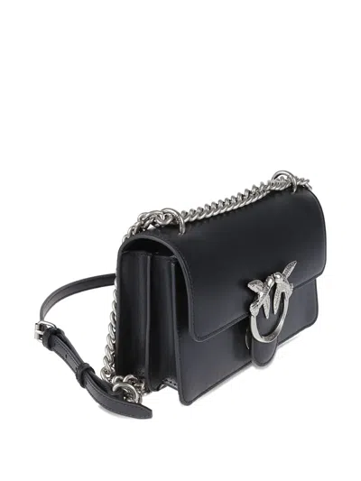 Pinko 'love One Mini' Crossbody Bag In Black