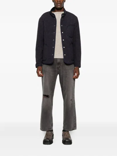 Taiga Takahashi Textured Crew-neck Sweater In Neutral