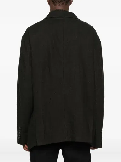 初剪羊毛混纺西装夹克