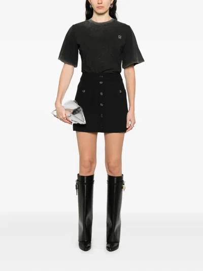 Giuseppe Di Morabito Logo-detail Short-sleeve T-shirt In Black