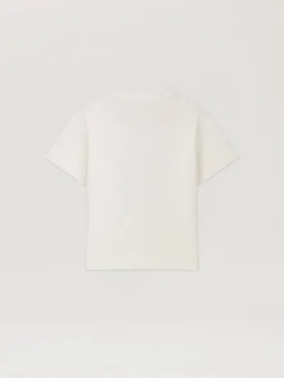 Palm Angels Pa Spray Bear Reg Tee S/s In White