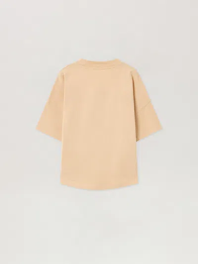 Palm Angels Pa Punk Bear Over Tshirt S/s In Neutral