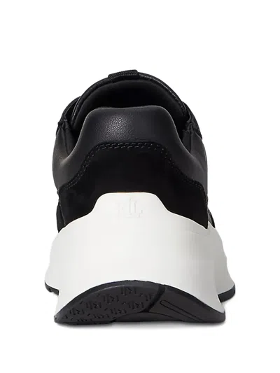 Ralph Lauren Franky Sneakers In Black