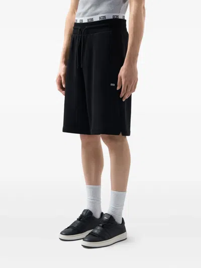 Gcds Drawstring-waist Shorts In Black