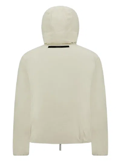 Herno Hooded Flap-pocket Jacket In Neutral