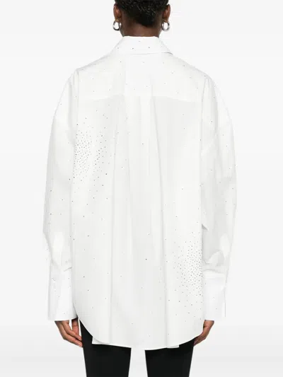 Giuseppe Di Morabito Dots-embellished Shirt In White