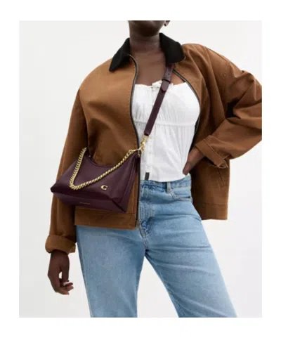 Coach Juliet 25 Shoulder Bag In Purple