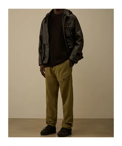 C.p. Company Lens-detail Knitted Sweater In Multi