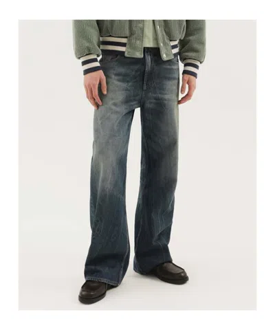 1989 Studio Osaka Faded Jeans In Black