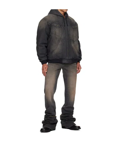 Egonlab Fitted Jeans In Black