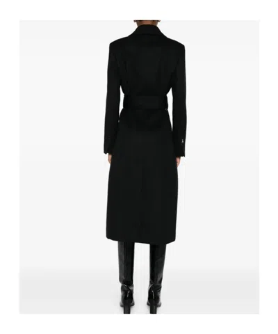 Patrizia Pepe Coat In Black