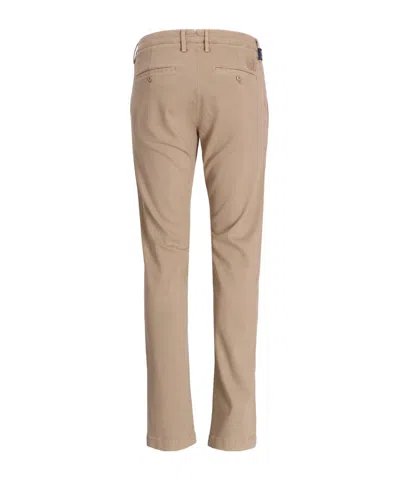 Jacob Cohen Belt Loop Casual Pants In Brown