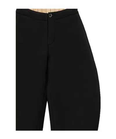 Uma Wang Button Casual Pants In Black