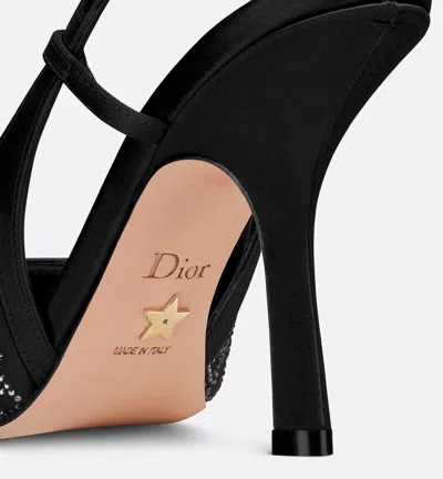 Dior Capture Slingback Pump In Animal Print