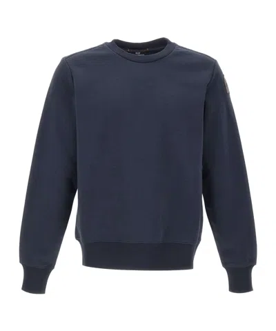 Parajumpers Logo-patch Sweatshirt In Blue