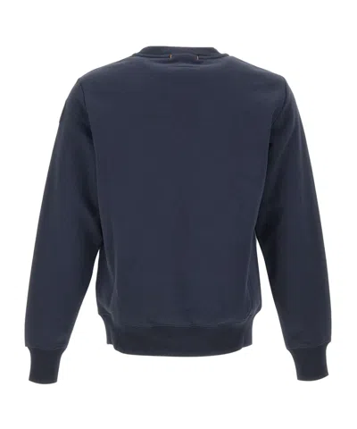 Parajumpers Logo-patch Sweatshirt In Blue