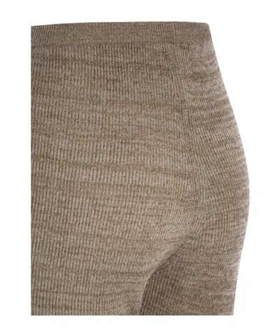 Fabiana Filippi Elastic Waist Casual Pants In Multi