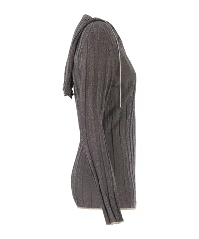 Fabiana Filippi Long-sleeved Sweater In Multi