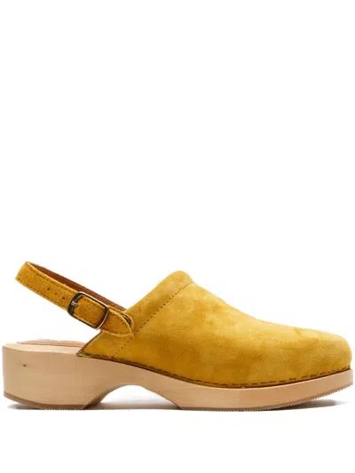 Re/done Classic Clog In Gold