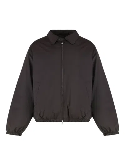 Our Legacy Avenue Puffa Churchill Stripe Water Repellent Down Puffer Jacket In Blue