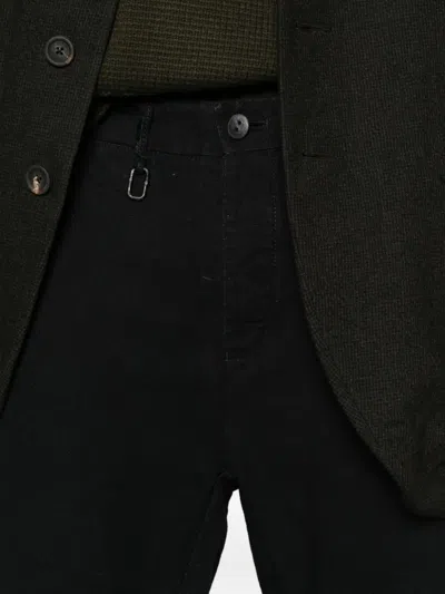 Layer Zero Button-fastening Trousers In Black