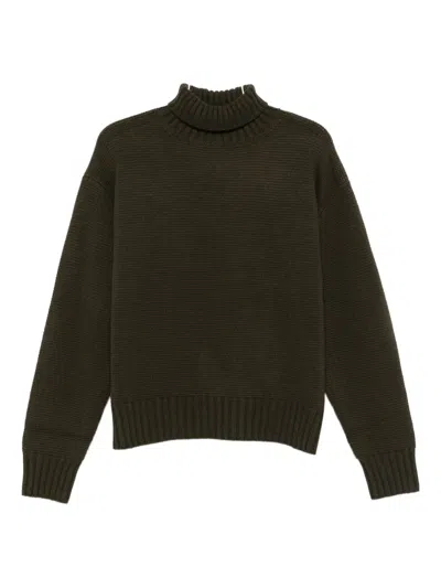 Taiga Takahashi Roll-neck Sweater In Green