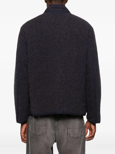 Taiga Takahashi Press-stud Fastening Jacket In Black