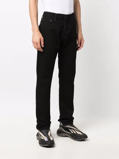 Carhartt Five-pocket Trousers Featuring Belt Loops Design In Black