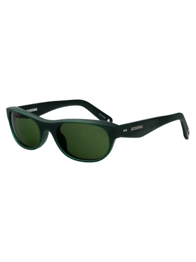 Jacquemus Sunglasses In Green