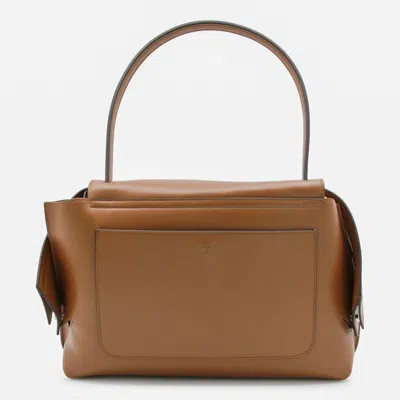 Tod's Medium Shoulder Bag Structured Shape In Brown